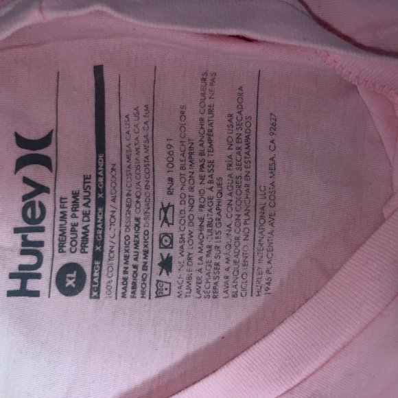 Hurley Shirt - Pink - Picture 3 of 3